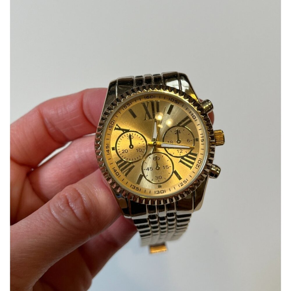 Gold women's watch
